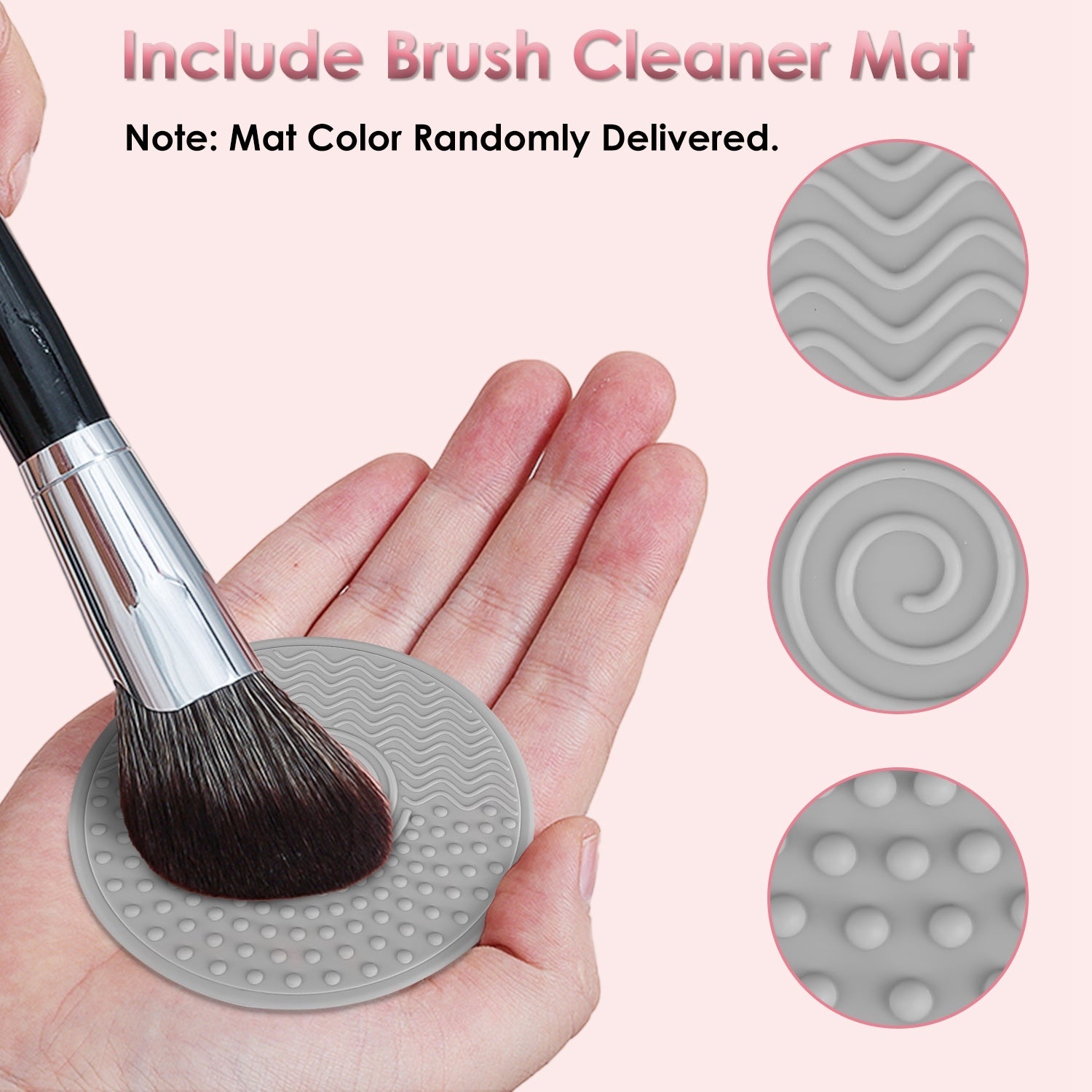 4 In 1 Electric Makeup Brush Cleaner USB Powered Automatic Brush Blender Machine With Timer Digital Display Cleaning Drying UV Disinfection Brush Storage For All Types Of Brushes