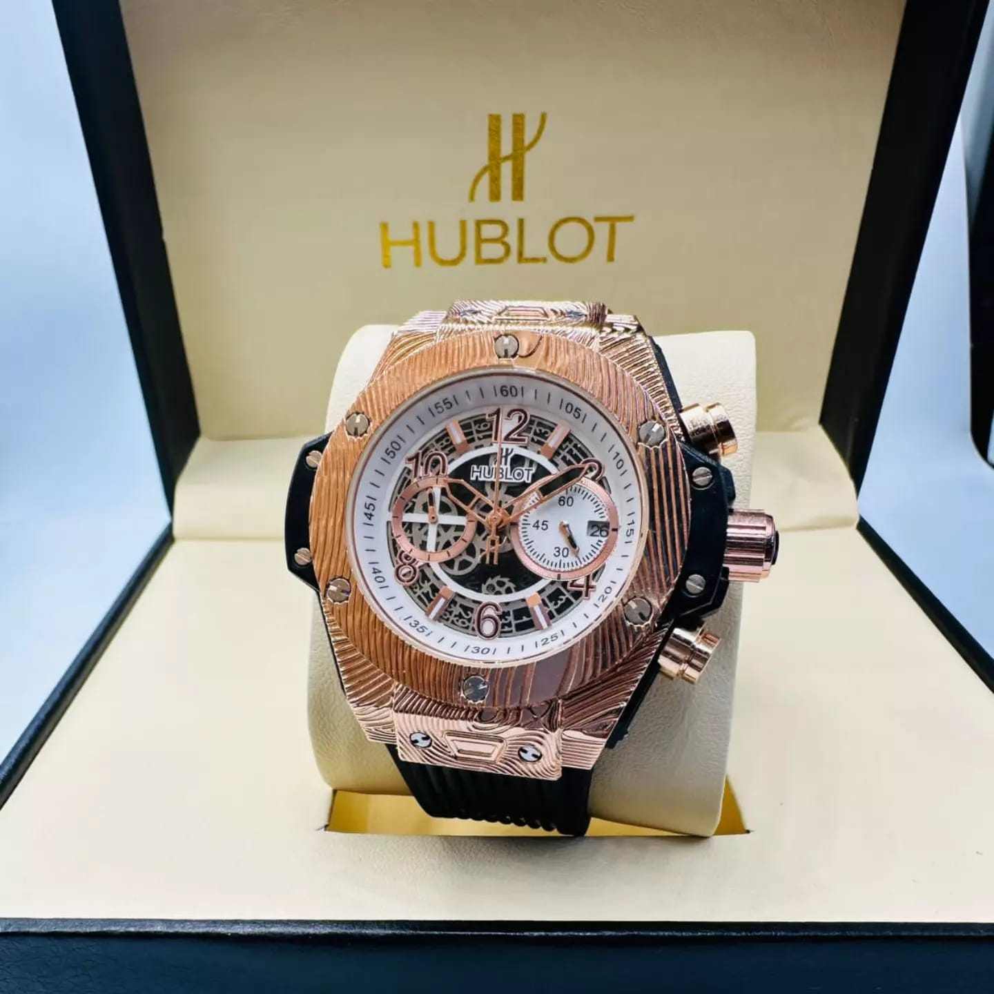 Hublot Auto Chrono working