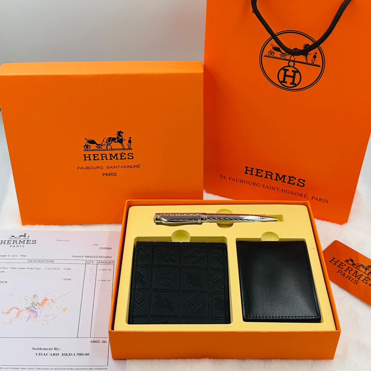 Wallet  Herms set