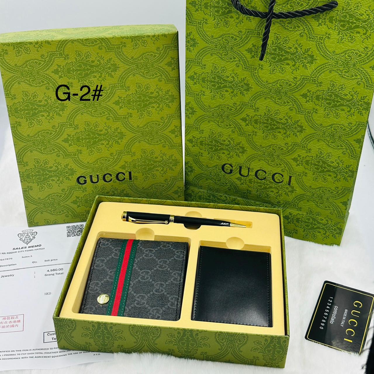 Wallet Gucci set