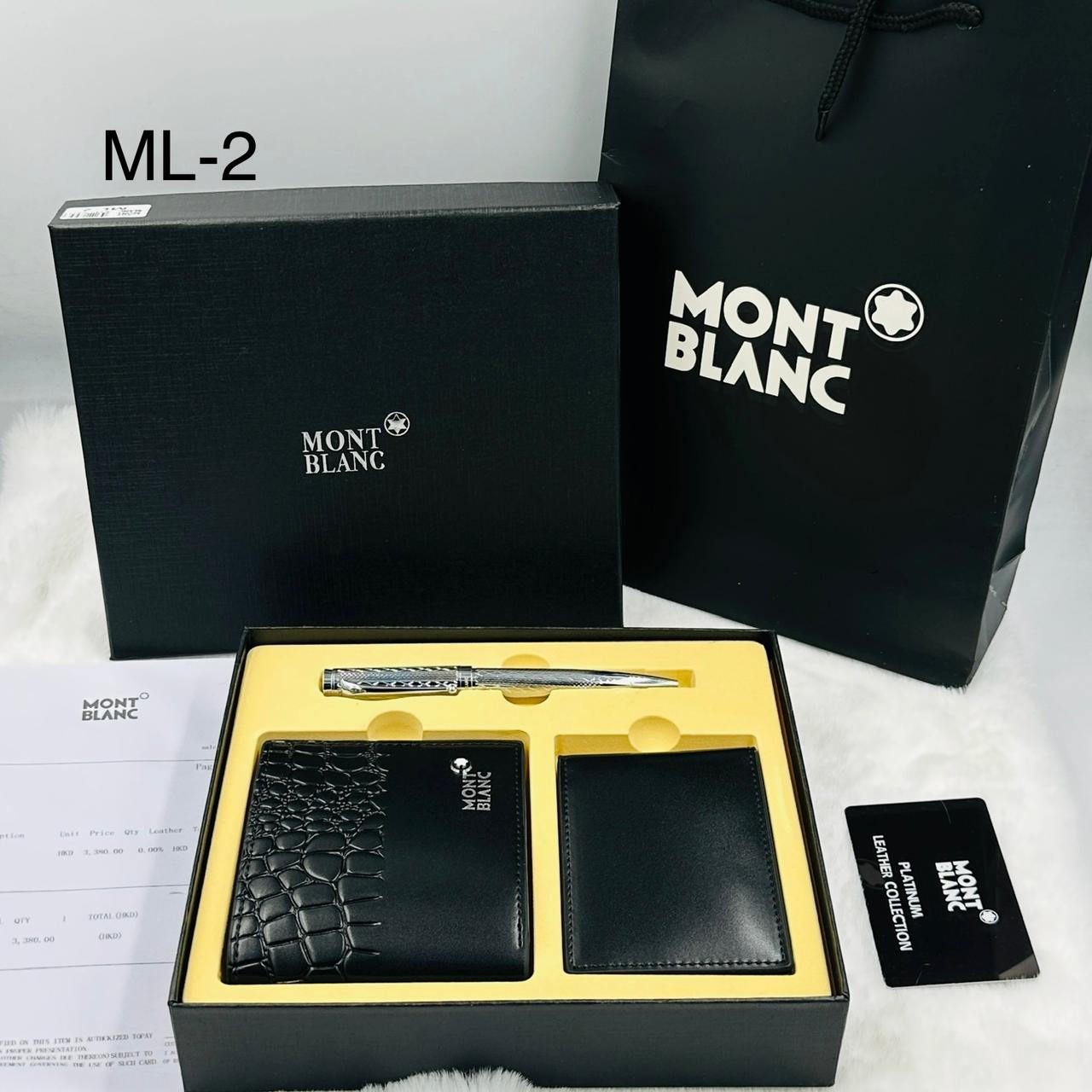 Mont Blanc Wallet Set