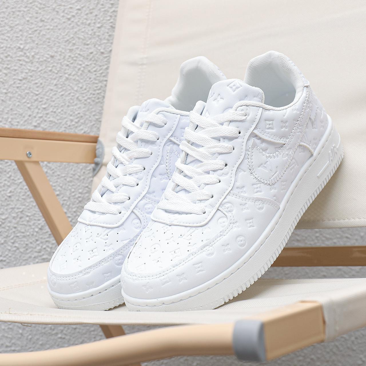 White sneakers