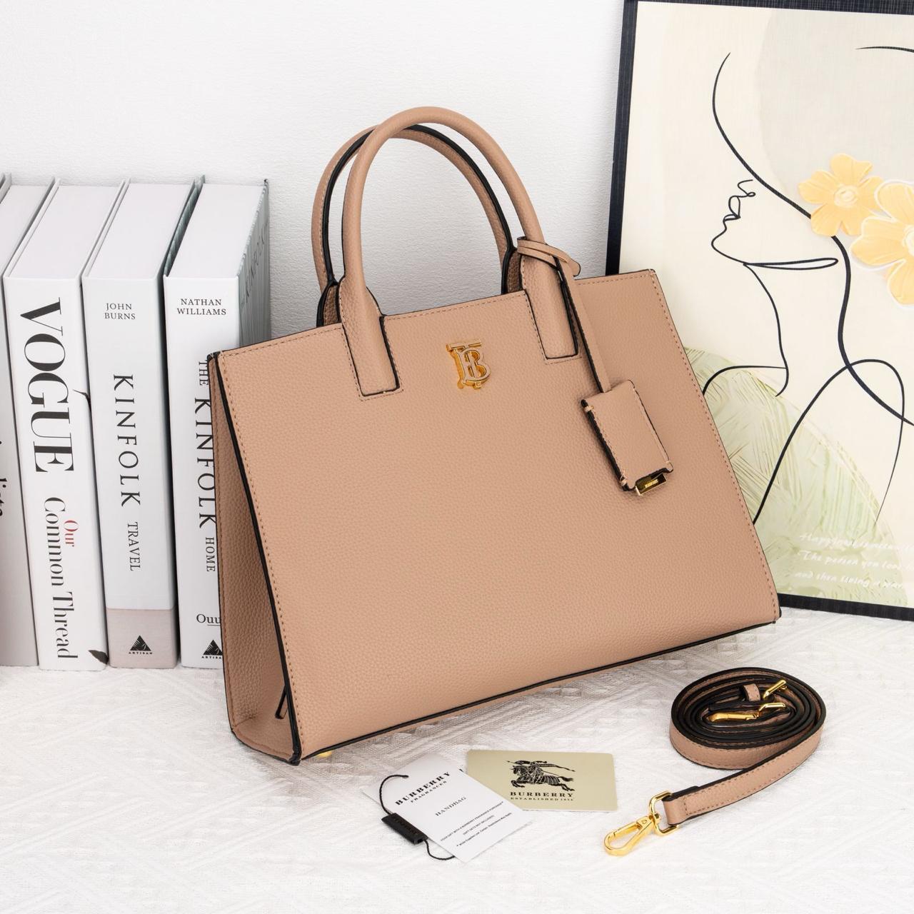 Beige handbag
