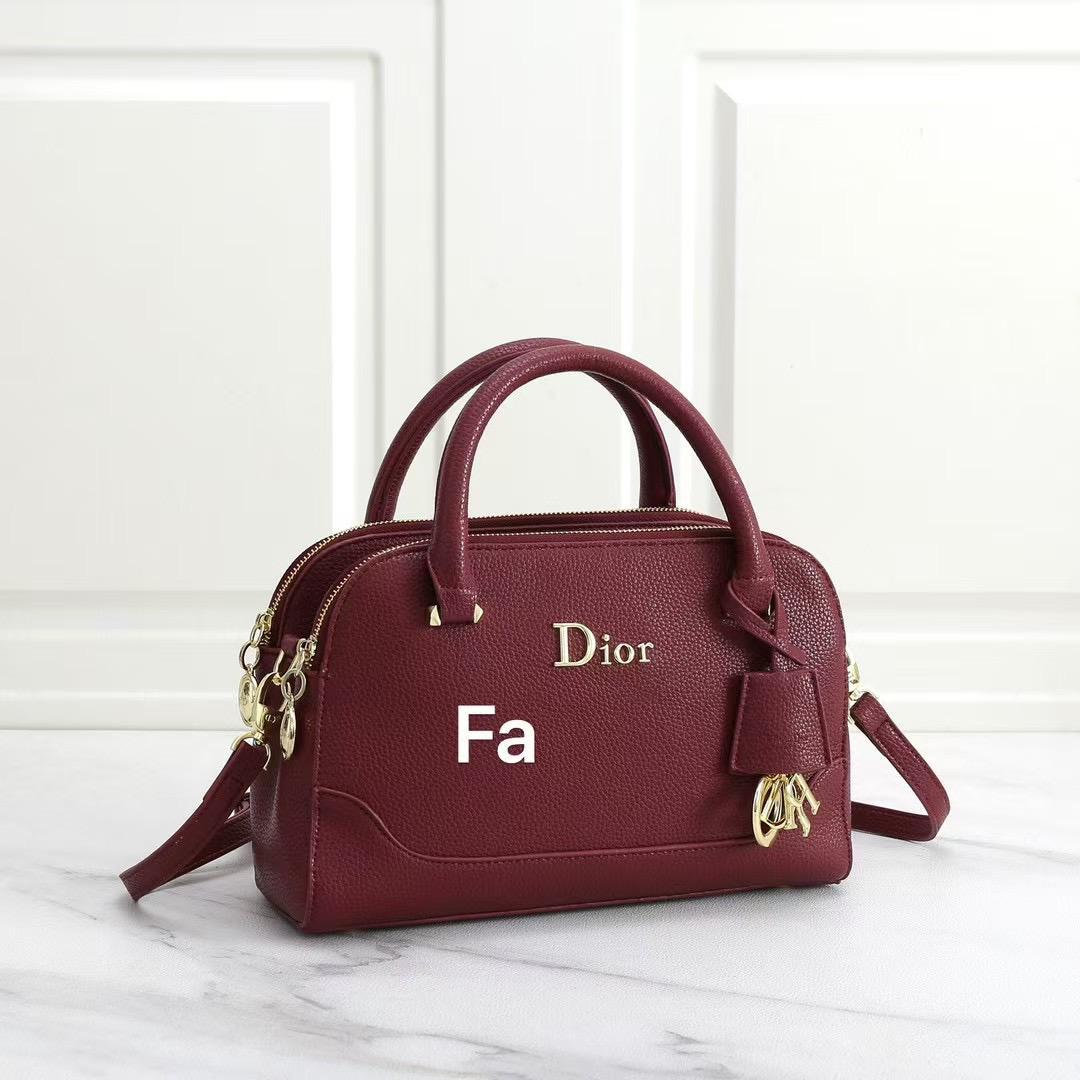 Maroon handbag
