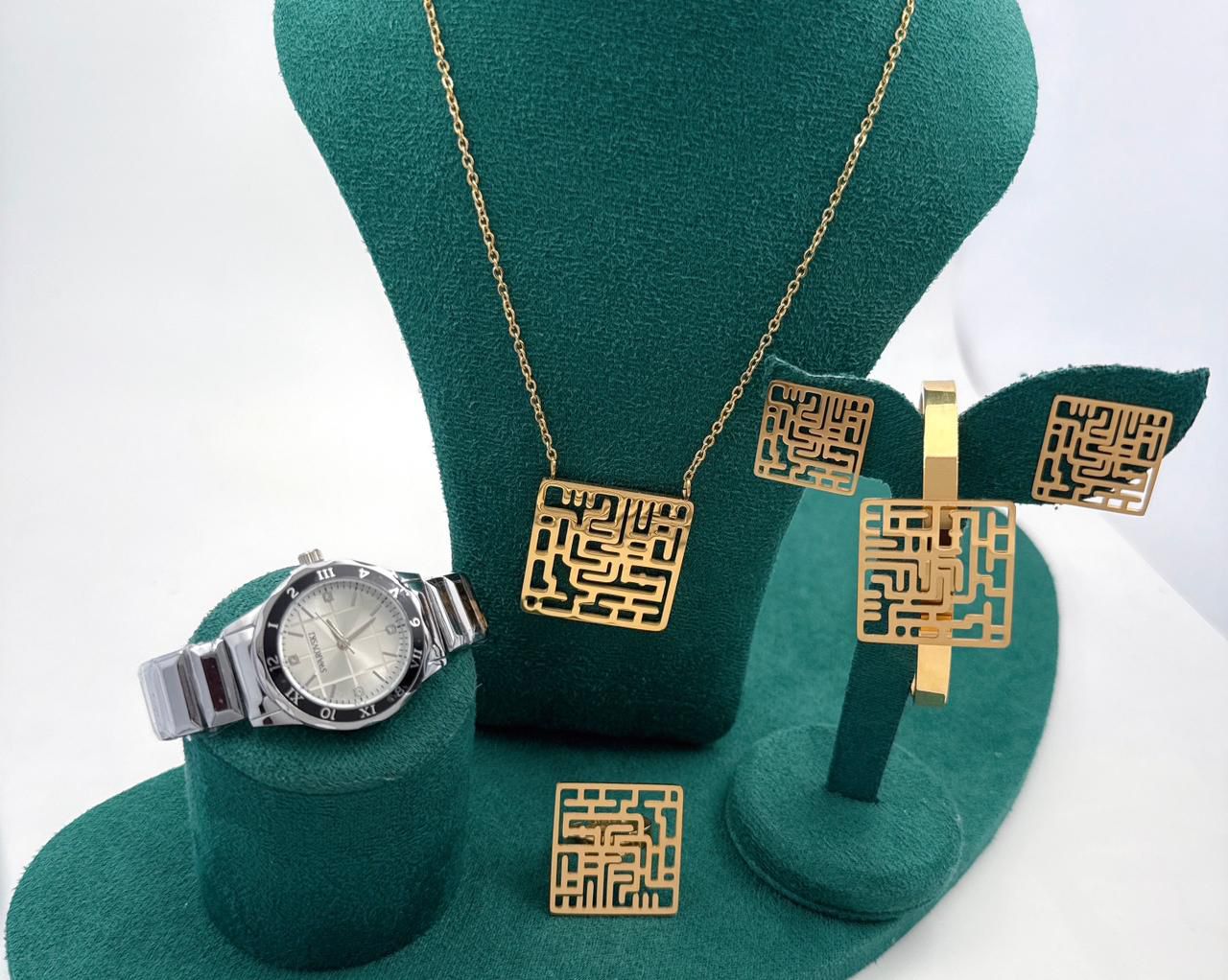 Premium Stainless Steel Watch - Classic Analog Timepiece with Date Display