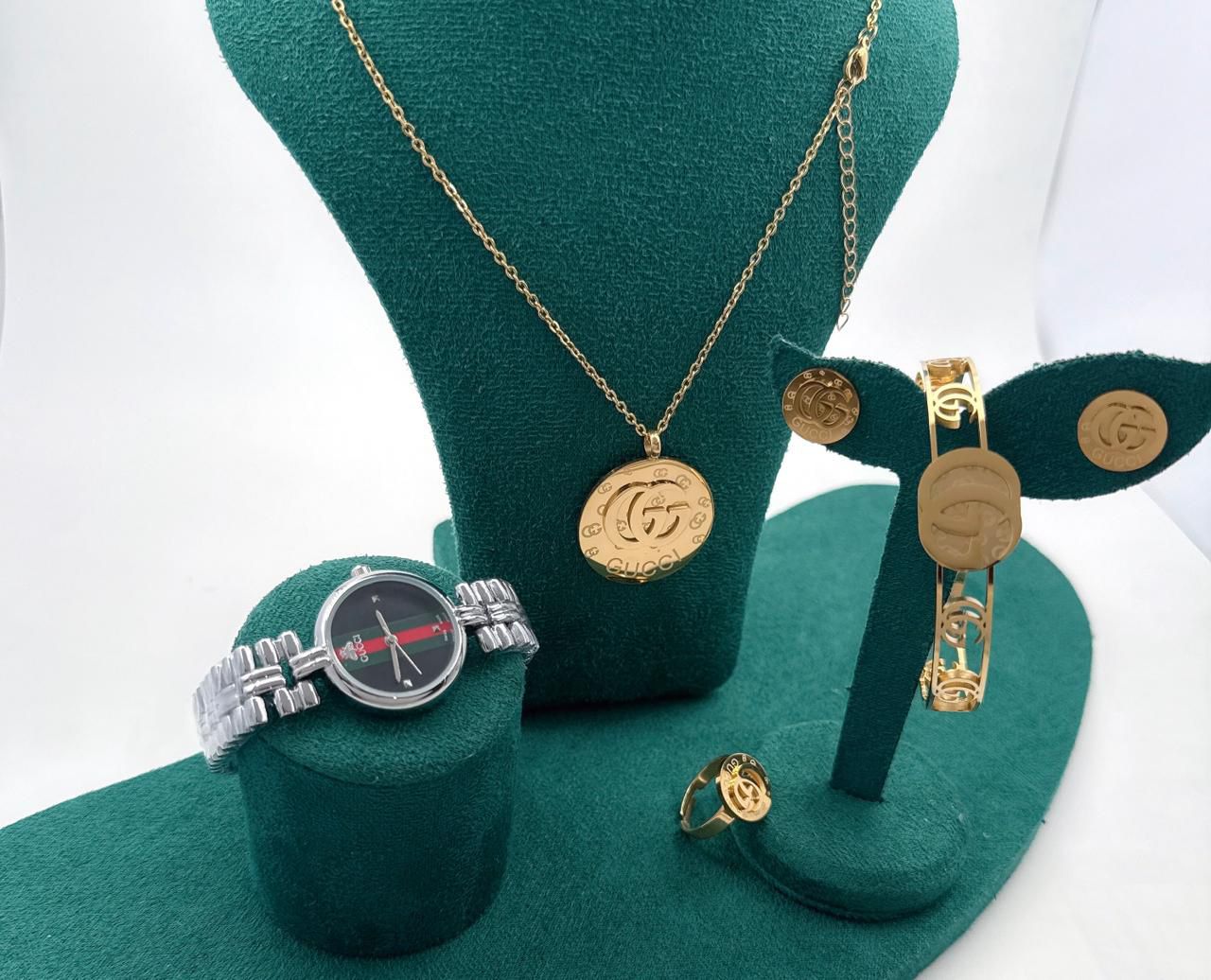 Premium Stainless Steel Watch - Classic Analog Timepiece with Date Display