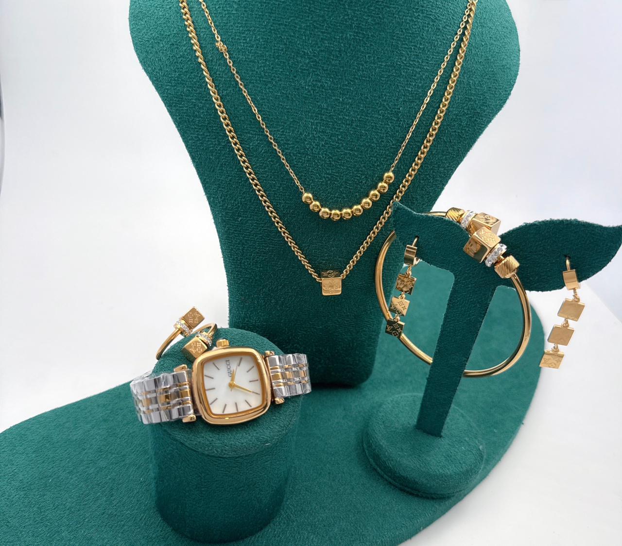 Premium Stainless Steel Watch - Classic Analog Timepiece with Date Display